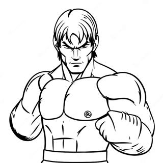 Tekken Coloring Pages