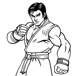 Tekken Coloring Page 63722-51240