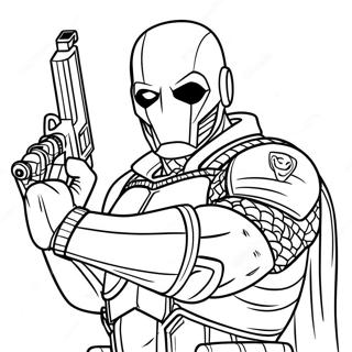 Deadshot Coloring Pages