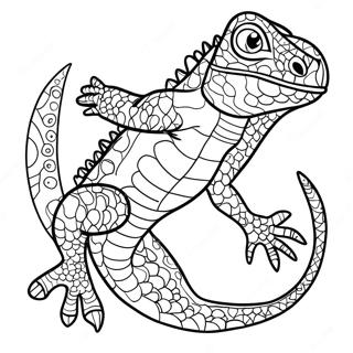 Lizard Man Coloring Page 63812-51308