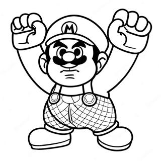 Wario Coloring Page 6381-5259