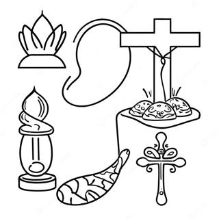 Ash Wednesday Coloring Pages