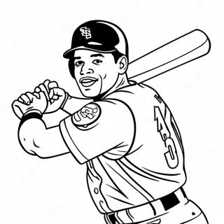 Ken Griffey Jr Coloring Page 63862-51351