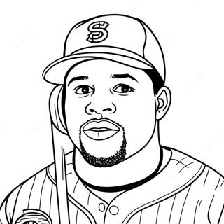 Ken Griffey Jr Coloring Page 63862-51352