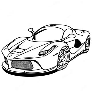 Laferrari Ferrari Coloring Pages