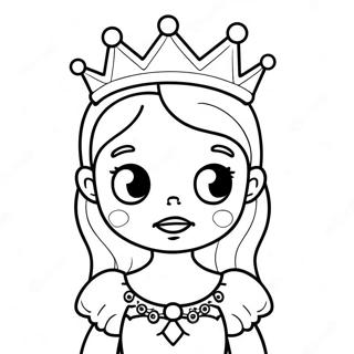 Zombie Princess Coloring Pages