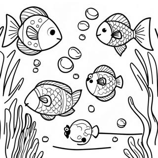 Pond Coloring Pages