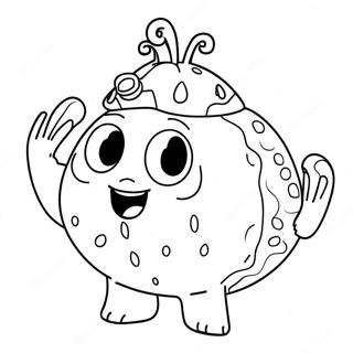 Mrs. Puff Coloring Pages