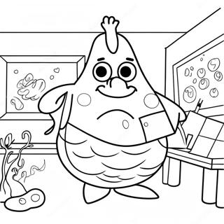 Mrs Puff In Her Classroom Coloring Page 63923-51401