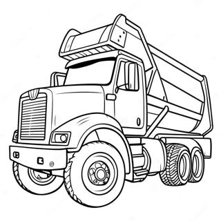 Construction Truck Coloring Page 63942-51412