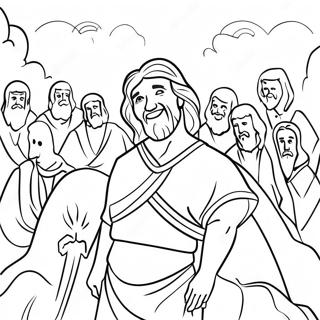 Bible Story Coloring Pages