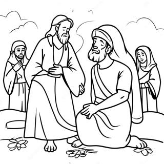 Bible Story Coloring Page 63952-51426