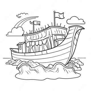 Noah S Ark Coloring Page 63953-51424