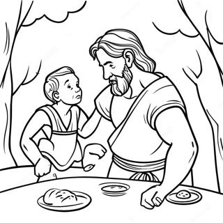 Jacob And Esau Coloring Pages