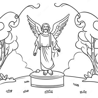 Jacob S Dream Coloring Page 63963-51434