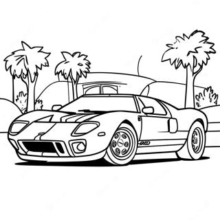 Classic Ford Gt Coloring Page 64033-51488