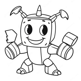 Mixels Coloring Page 64042-51494