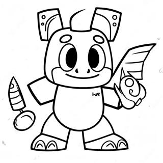 Mixels Coloring Page 64042-51495