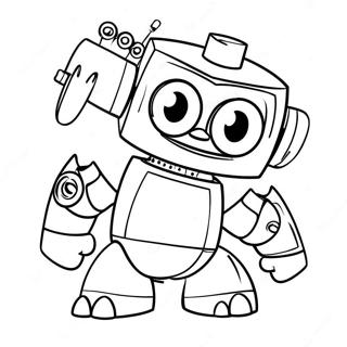 Mixels Coloring Page 64042-51496