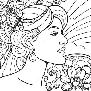 Vibrant Digital Art Coloring Page 64073-51521