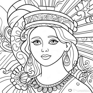 Vibrant Digital Art Coloring Page 64073-51522