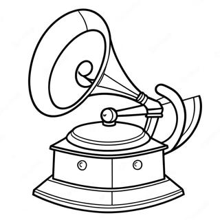 Grammy Coloring Pages