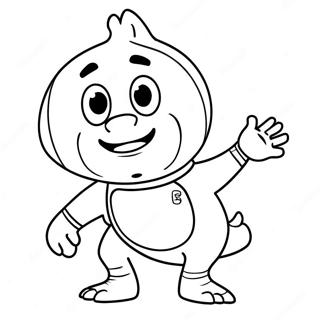 Pablo Backyardigans Coloring Pages