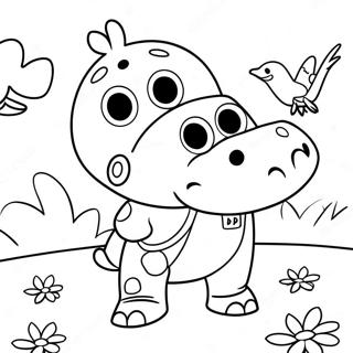 Pablo Backyardigans Coloring Page 64122-51562