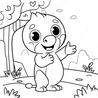 Pablo Backyardigans Coloring Page 64122-51563