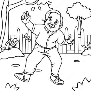 Pablo Backyardigans Coloring Pages