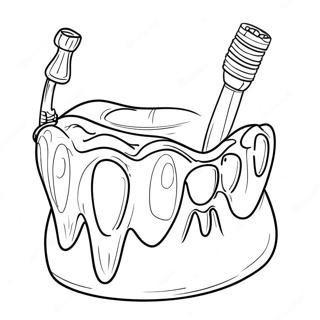 Ada Dental Coloring Page 64132-51568