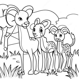 Kenya Coloring Pages