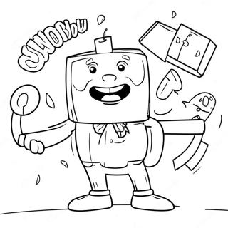 Big Block Singsong Characters Coloring Page 64202-51619