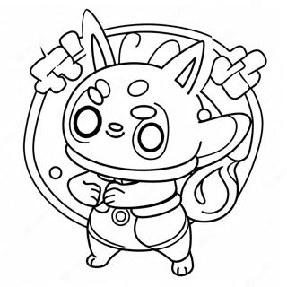 Yo Kai Watch Coloring Pages