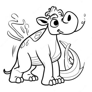 Ice Age 3 Coloring Pages