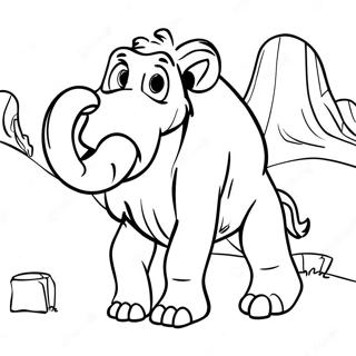 Ice Age 3 Coloring Page 64272-51680