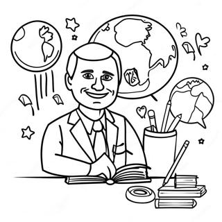 World Teachers Day Coloring Page 64312-51707