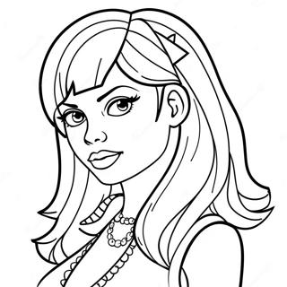 Bad Girl Coloring Pages