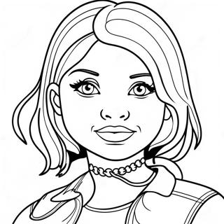 Bad Girl Coloring Page 64362-51750