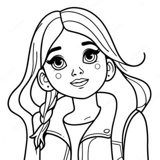 Bad Girl Coloring Page 64362-51752