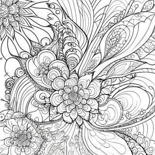 Fractal Coloring Pages