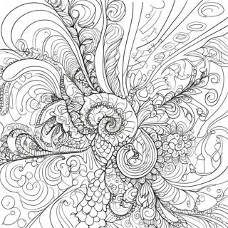 Fractal Patterns Coloring Page 64382-51768