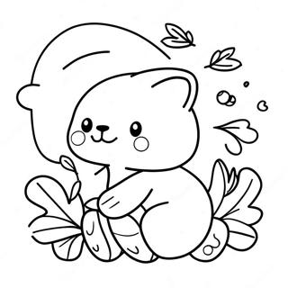 Cute September Coloring Page 64392-51772