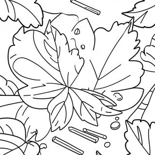 Adorable Autumn Leaves Coloring Page 64393-51778