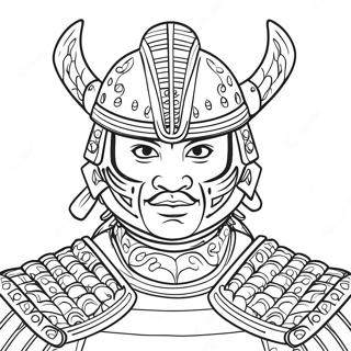 Samurai Coloring Pages