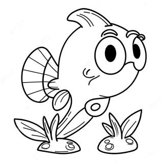 Adventurous Peashooter Coloring Page 64423-51803