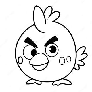 Angry Birds Stella Coloring Page 64432-51822