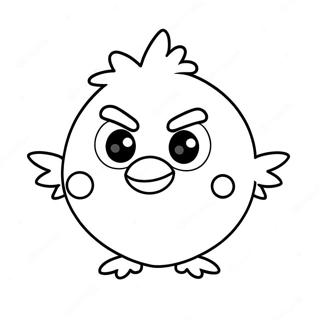 Angry Birds Stella Coloring Pages