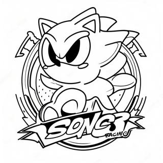 Team Sonic Racing Coloring Pages