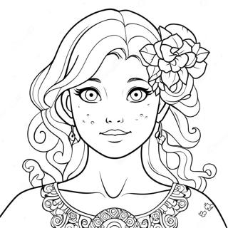 Mina Ashido Coloring Page 64462-51832